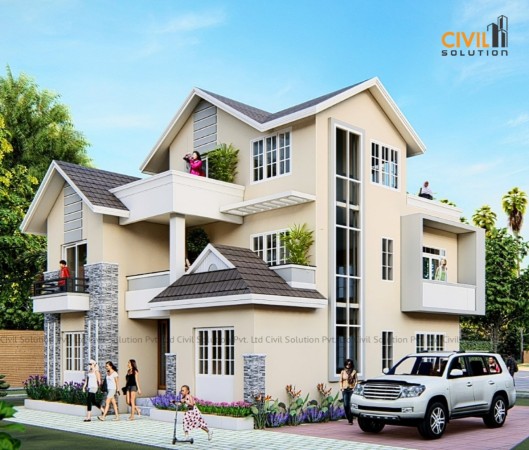 "Enduring Elegance: A 2.5-Storey Classic Residence"